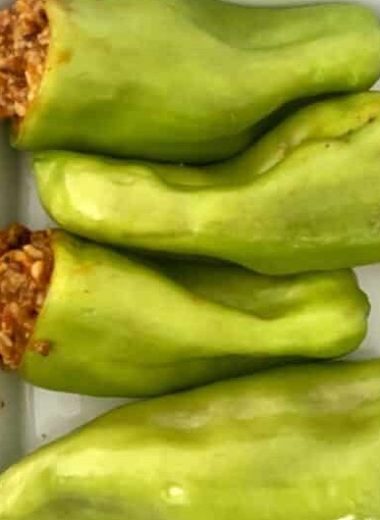 Stuffed Cubanelle Peppers