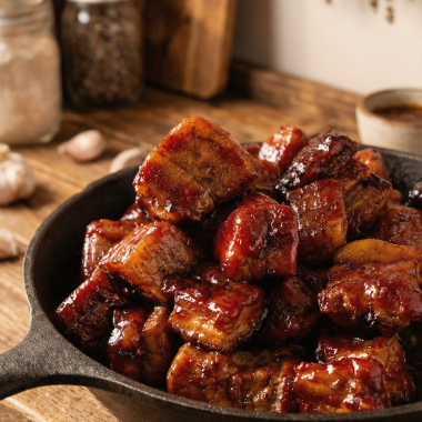 Sweet & Smoky Pork Belly Burnt Ends Recipe
