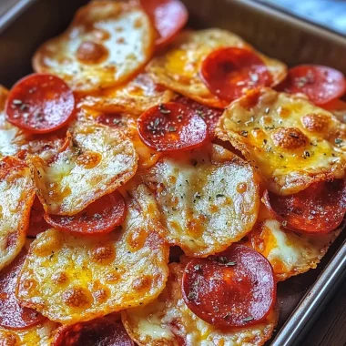 Crispy 2-Ingredient Air Fryer Pizza Chips