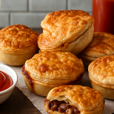 Mini Aussie-Style Beef & Gravy