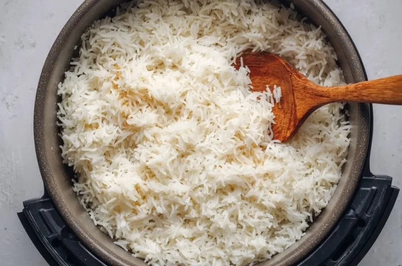 Air Fryer Fluffy Rice