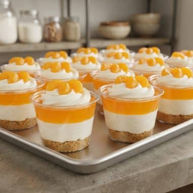 Jello Cheesecake Cups – Colorful Layered Dessert in Cups
