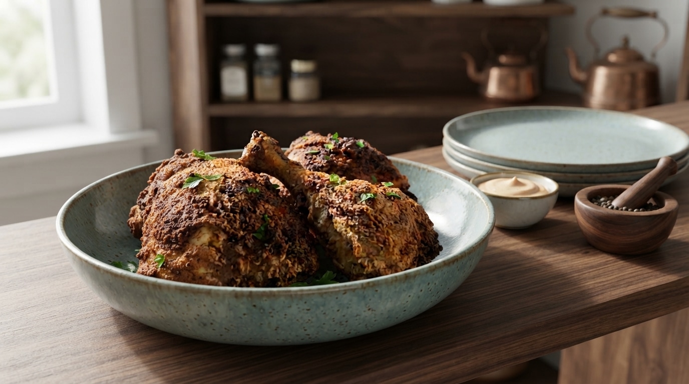 Crispy Air Fryer Fried Chicken