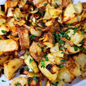 Air Fryer Potatoes and Onions - Cooking Point