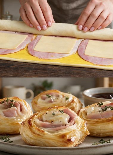 Ham and Cheese Puff Pastry