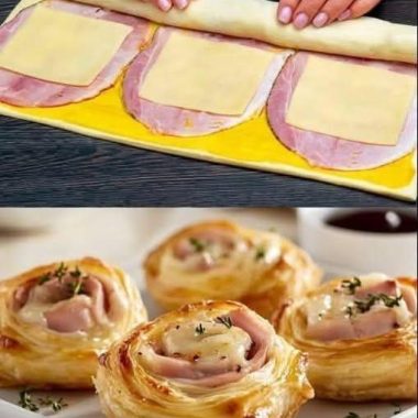 Ham and Cheese Puff Pastry