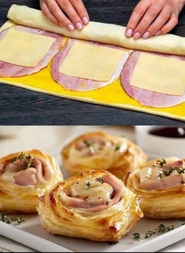 Ham and Cheese Puff Pastry