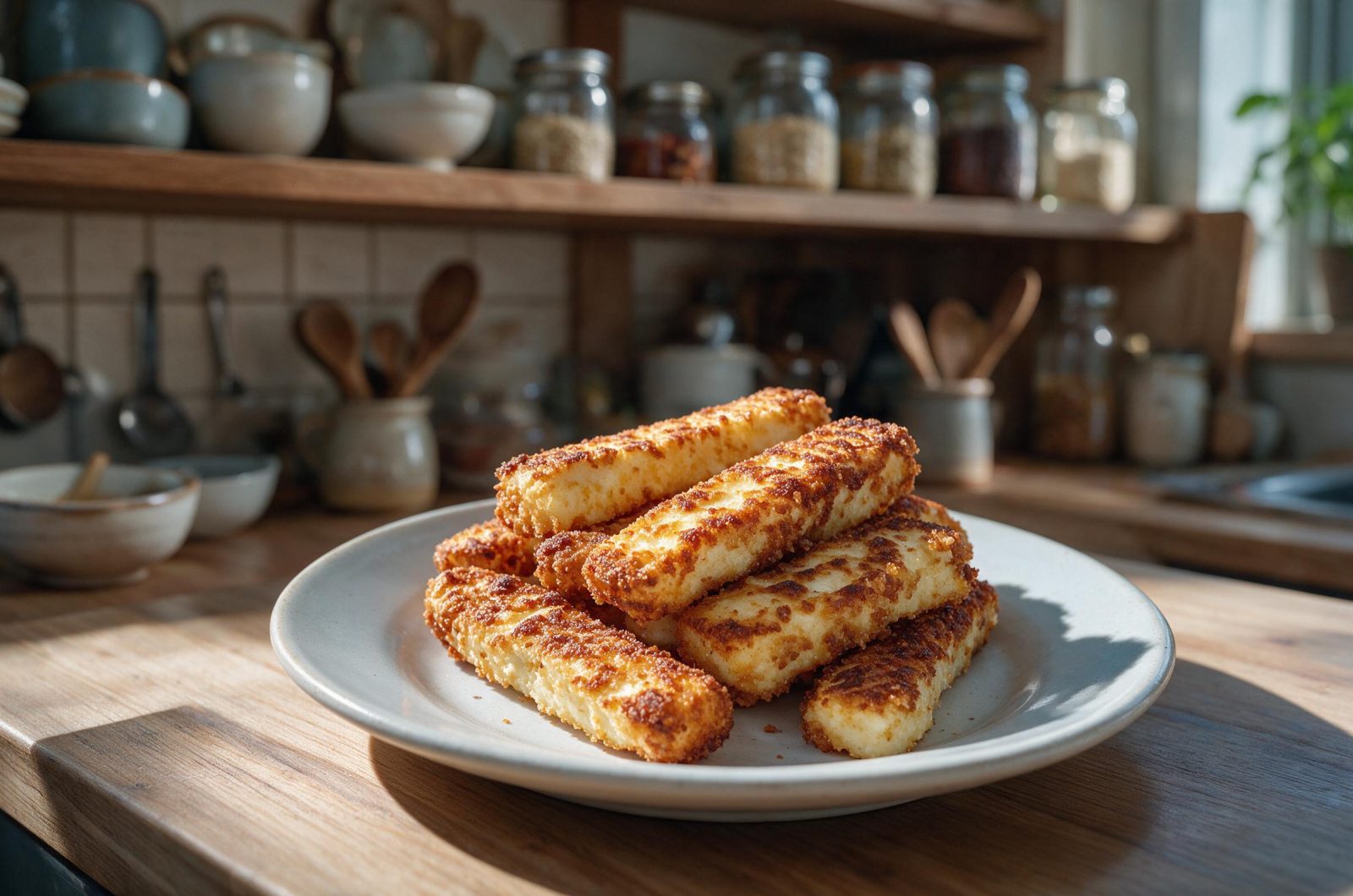 High-Protein Cottage Cheese Sticks