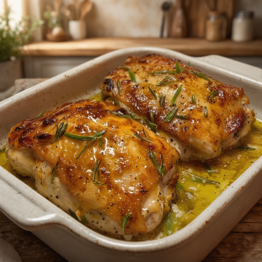 Creamy Mayo and Parmesan Chicken
