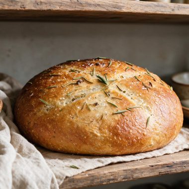 Homemade Rosemary Garlic Bread