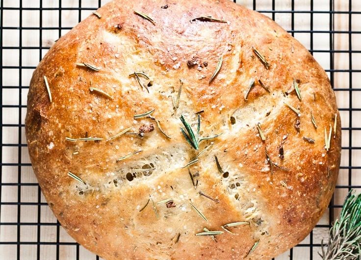 Homemade Rosemary Garlic Bread