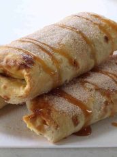 Air Fryer Apple Pie Taquitos