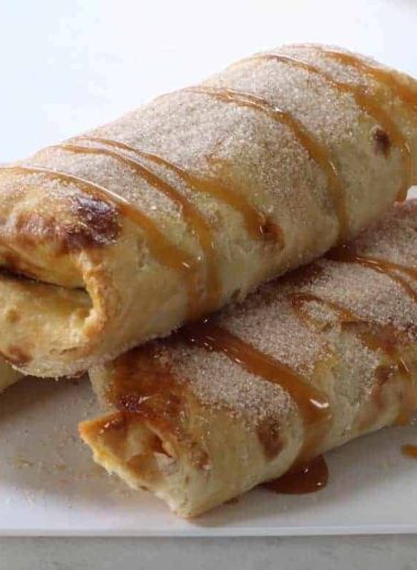 Air Fryer Apple Pie Taquitos