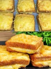 Crispy Air Fryer Cheddar Cheese Toast