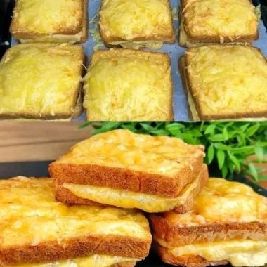 Crispy Air Fryer Cheddar Cheese Toast