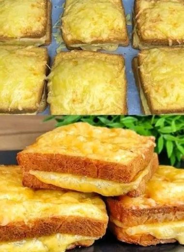 Crispy Air Fryer Cheddar Cheese Toast
