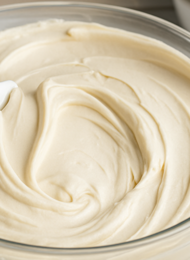 Silky Mascarpone Whipped Cream