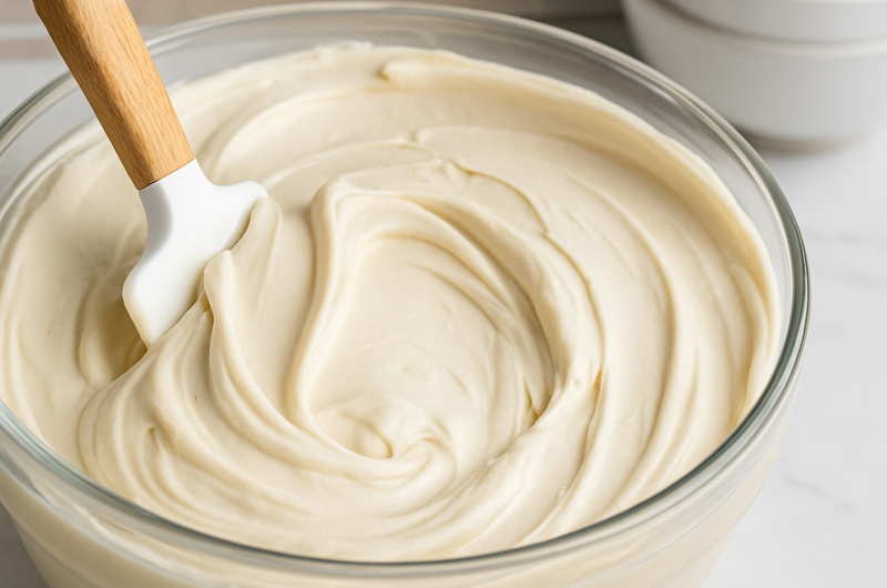Silky Mascarpone Whipped Cream