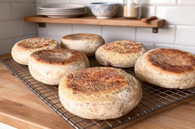 Soft & Fluffy Thermomix English Muffins