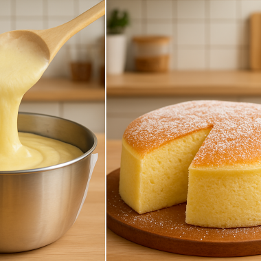 Thermomix Vanilla Cloud Cake