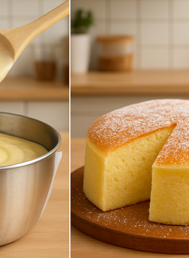 Thermomix Vanilla Cloud Cake