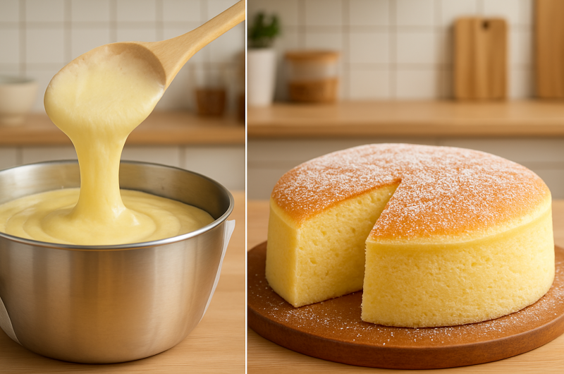 Thermomix Vanilla Cloud Cake