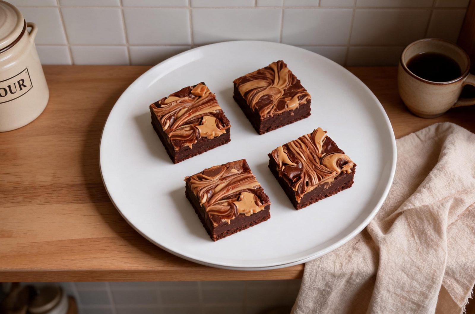 Peanut Butter Brownies