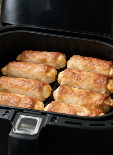 Crispy Air Fryer Cheese Bread Rolls