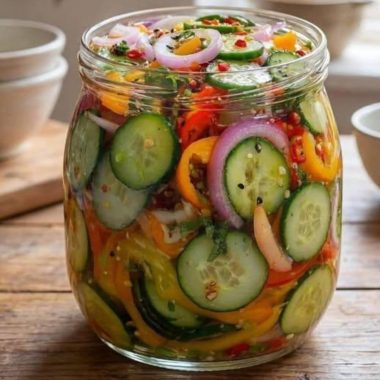 Anti-Inflammatory Pickled Cucumbers