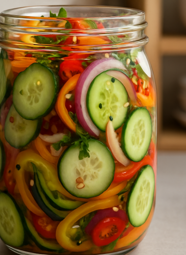 Anti-Inflammatory Pickled Cucumbers