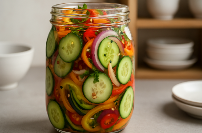 Anti-Inflammatory Pickled Cucumbers