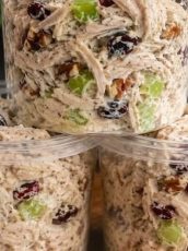 Creamy Cranberry Pecan Chicken Salad