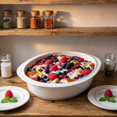 High Protein Triple Berry Breakfast Bake.png
