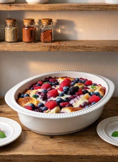 High Protein Triple Berry Breakfast Bake.png