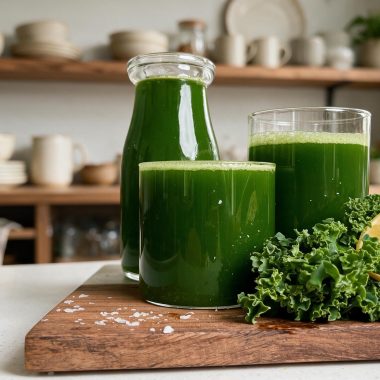 Homemade Fresh Green Juice