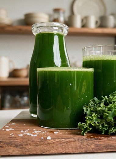 Homemade Fresh Green Juice