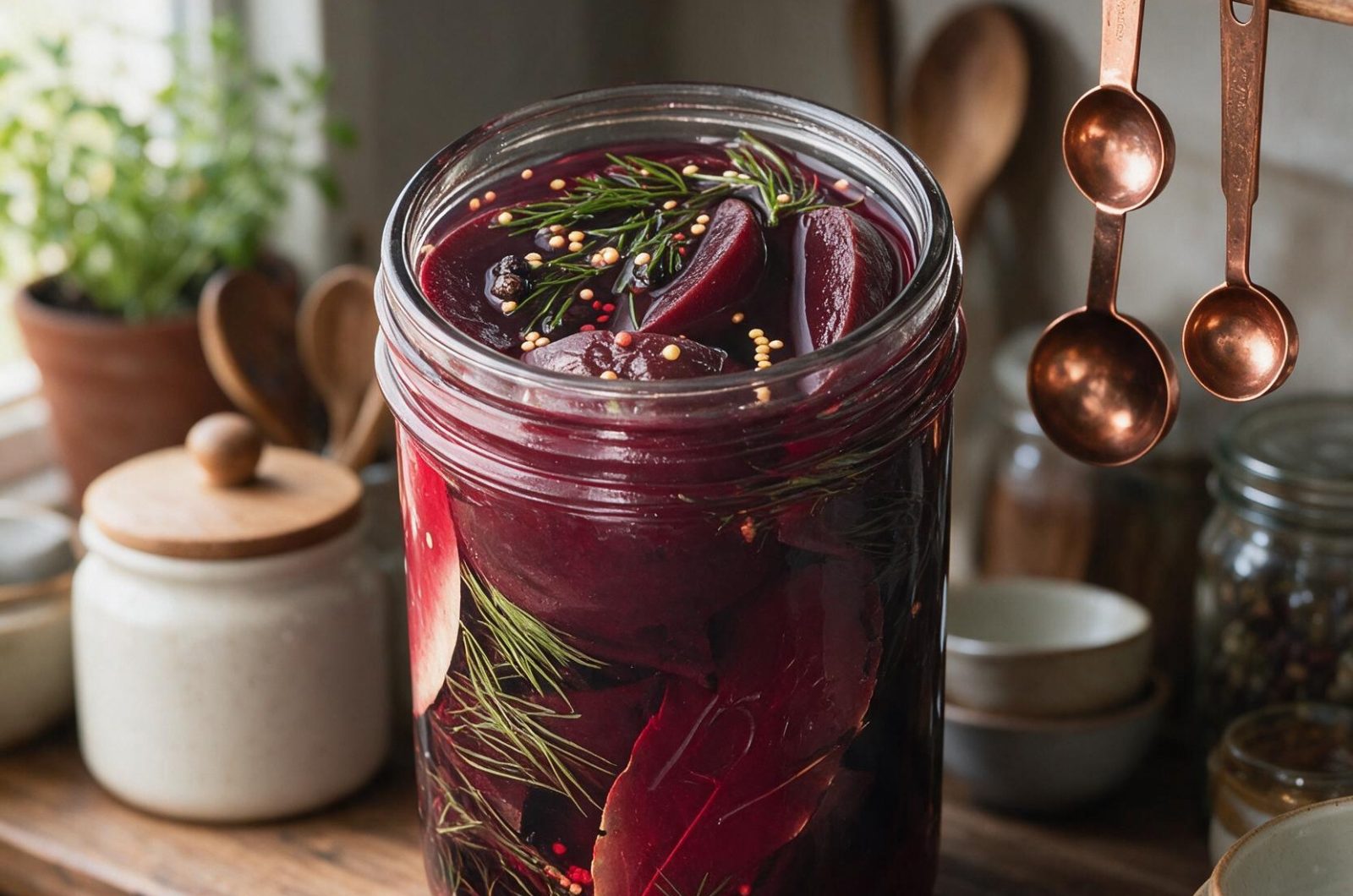 Tangy Pickled Beets