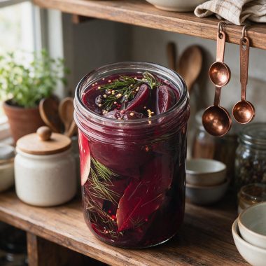 Sweet & Tangy Pickled Beets