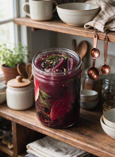 Sweet & Tangy Pickled Beets