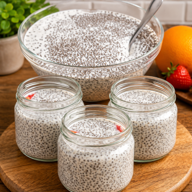 Creamy Homemade Chia Seed Pudding - CP