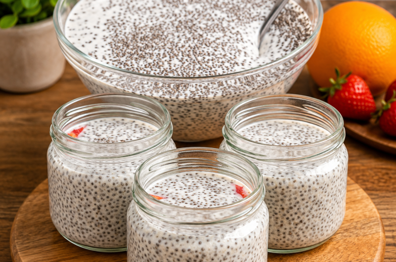 Creamy Homemade Chia Seed Pudding - CP
