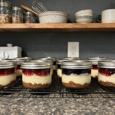 Dreamy Rhubarb Cheesecake Dessert Cups