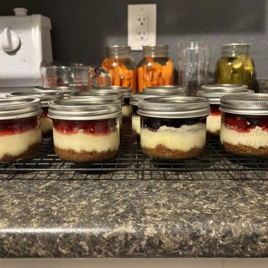 Dreamy Rhubarb Cheesecake Dessert Cups