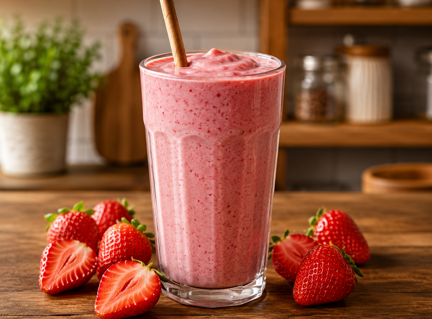 Strawberry Wellness Drink