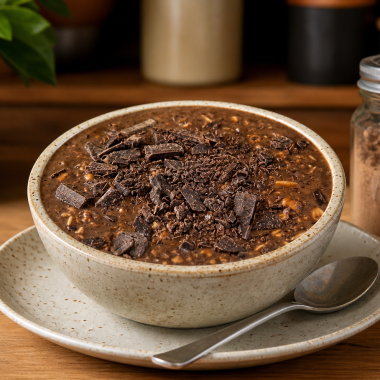 Triple Chocolate Overnight Oats