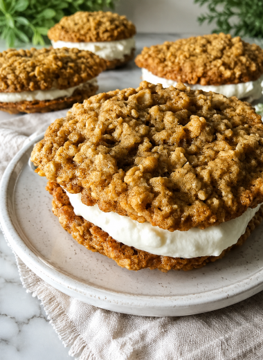Homemade Sourdough Oatmeal Cream Pies