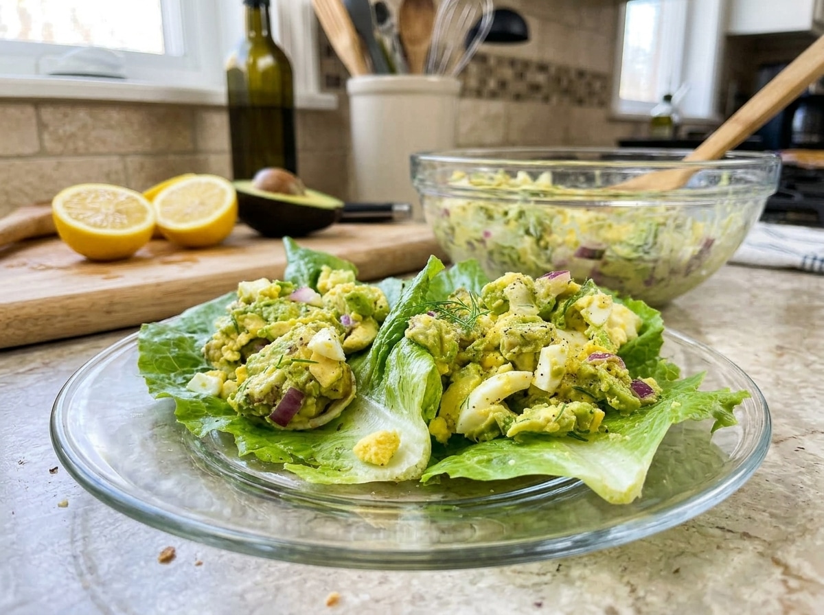 Keto Avocado Egg Salad