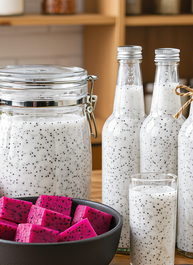 Healthy Dragon Fruit Juice