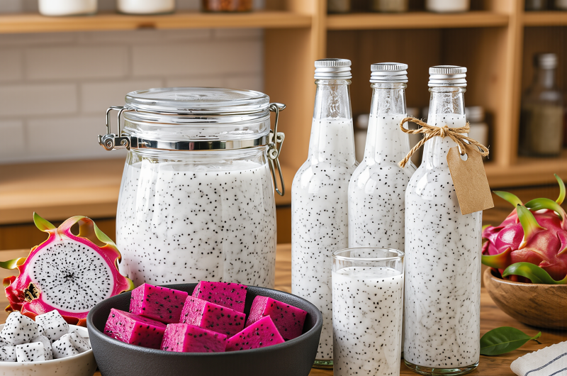 Healthy Dragon Fruit Juice