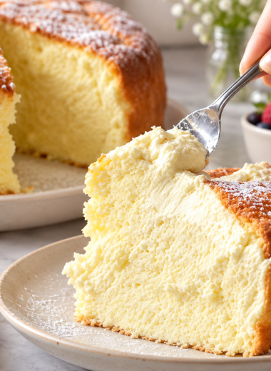Sourdough Cloud Cake